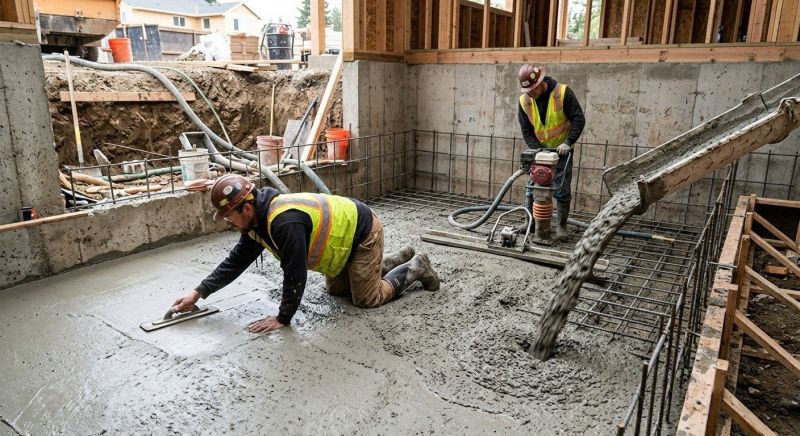 Basement Concrete Installation in Fort Mitchell, AL