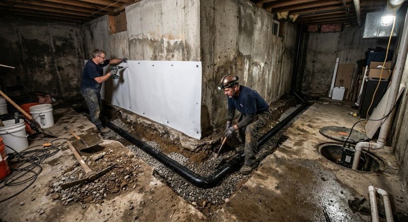Basement Concrete Installation in Upatoi, GA