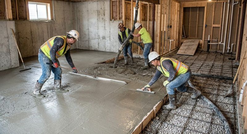 Basement Concrete Pouring in Columbus, GA