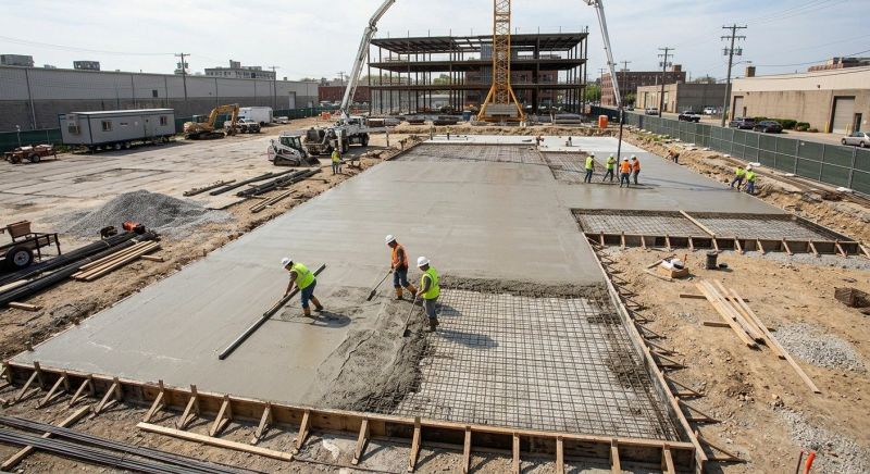 Commercial Slab Construction in Columbus, GA