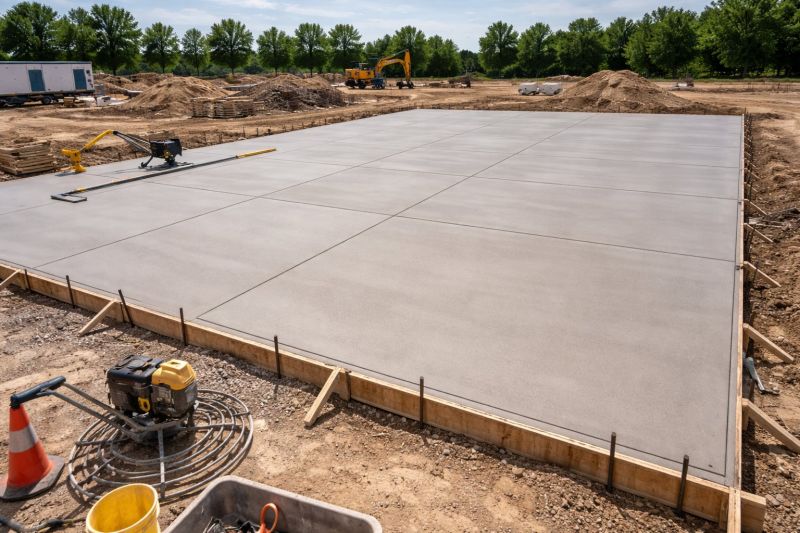 Commercial Slab Construction in Upatoi, GA