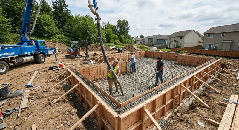 Concrete Foundation Installation in Phenix City, AL