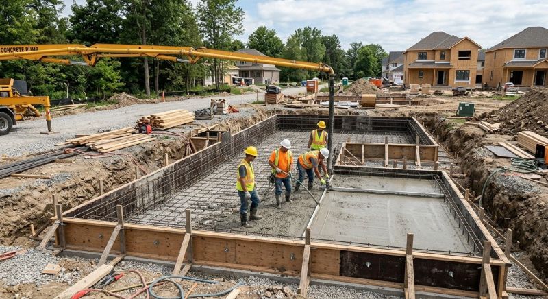 Concrete Foundation Installation in Phenix City, AL