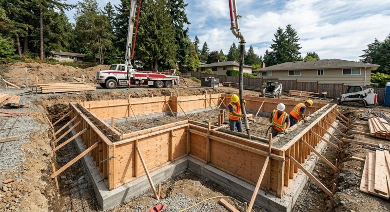 Concrete Foundation Installation in Salem, AL