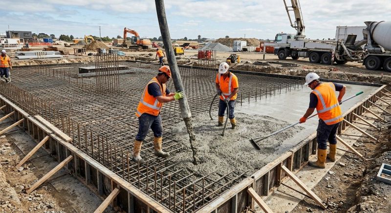 Concrete Foundation Pouring in Columbus, GA