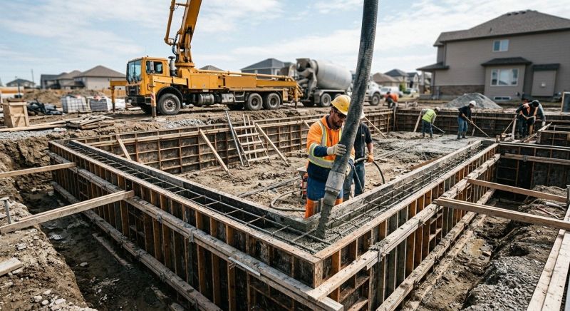 Foundation Pouring in Columbus, GA