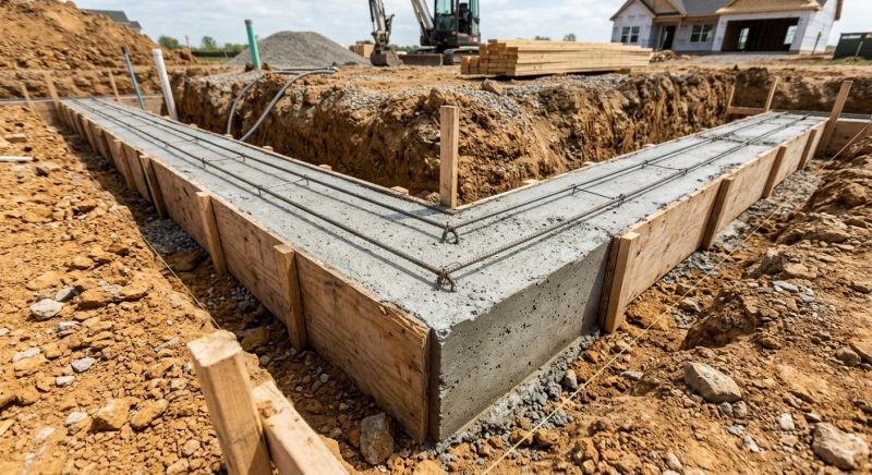 House Footing Construction in Columbus, GA